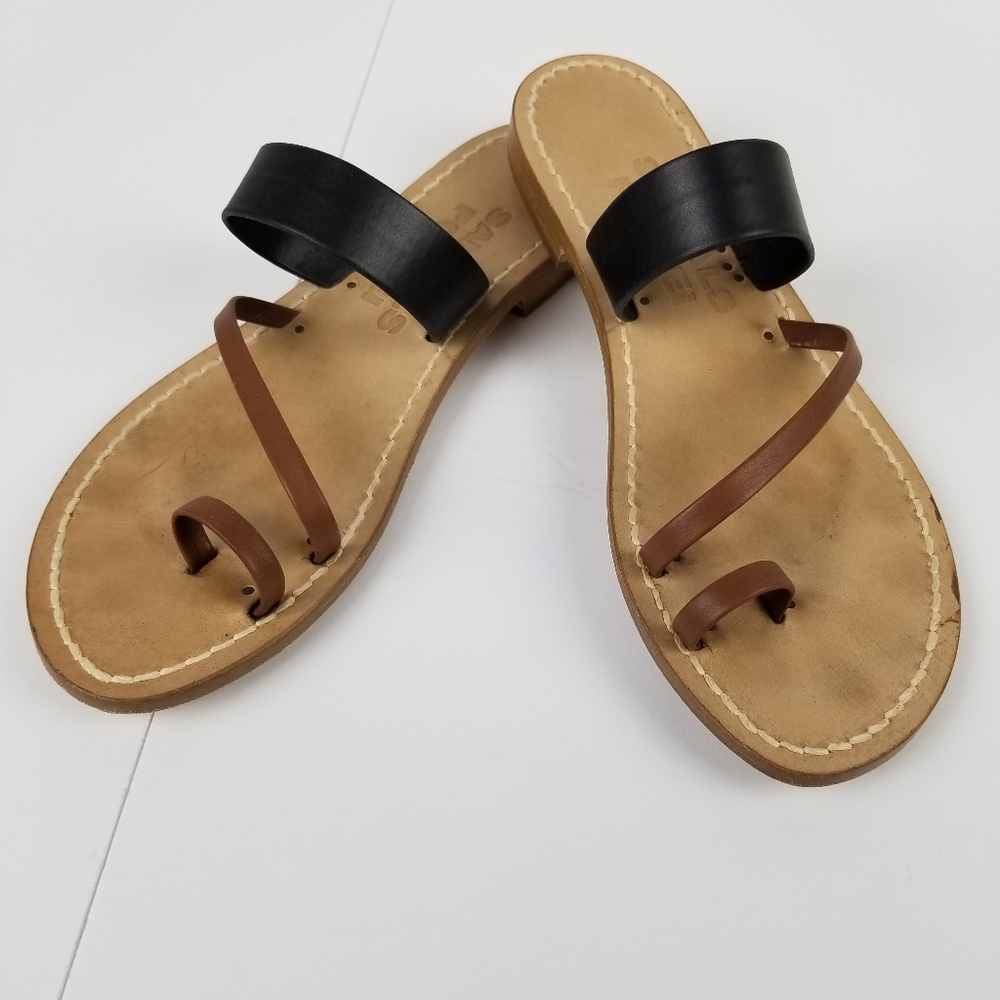 Eveleen Sandals Pompeii leather sandals 8